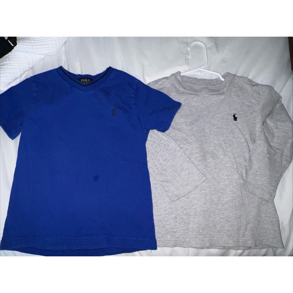 Lot Of Boys 4T Ralph Lauren Polo Brand T Shirts Back To School